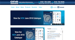Desktop Screenshot of oneelectrical.com